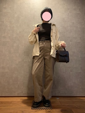 「one way（ワンウェイ）のアイテム（その他アウター）」を使った、Arikaさん（レディース・158cm）の秋コーディネート