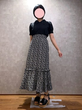 Arikaさん（レディース・158cm）の夏コーディネート