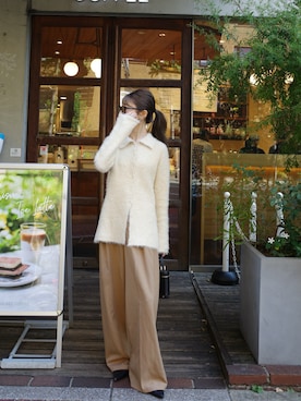 「アイテム（パンプス）」を使った、kannaさん（レディース・162cm）の秋コーディネート