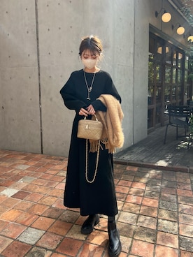 kannaさん(レディース・162cm)の冬コーディネート