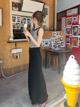 「Ayla（アイラ）のアイテム」を使った、kannaさん（レディース・162cm）の夏コーディネート