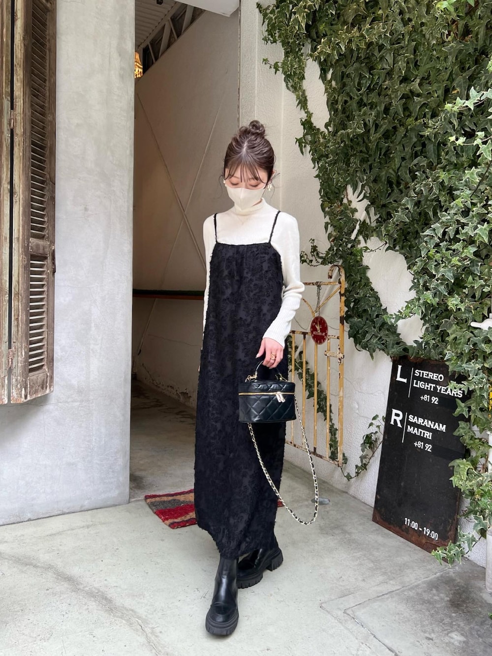 caban キャバン　ジャガードキャミワンピース caban キャバン ジャガードキャミワンピース caban キャバン