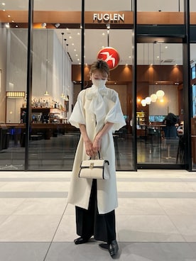 「モノートーン」｜kannaさん（レディース・162cm）の冬コーディネート