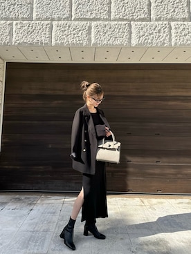 「Re:EDIT（リエディ）のアイテム」を使った、kannaさん（レディース・162cm）の秋コーディネート