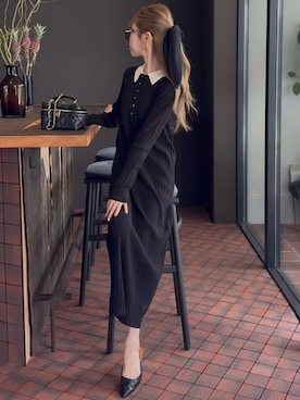 「アイテム（パンプス）」を使った、kannaさん（レディース・162cm）の秋コーディネート