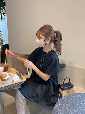 kannaさん（レディース・162cm）の夏コーディネート