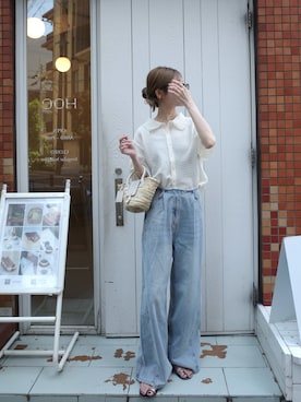 kannaさん（レディース・162cm）の夏コーディネート