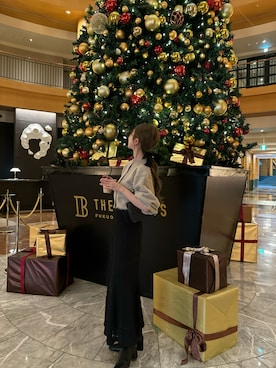 「LOUNGEDRESS（ラウンジドレス）のアイテム」を使った、kannaさん（レディース・162cm）の冬コーディネート