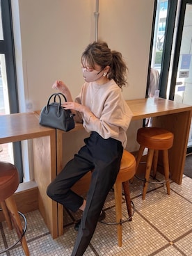 「JACK & MARIE（ジャックアンドマリー）のアイテム」を使った、kannaさん（レディース・162cm）の冬コーディネート