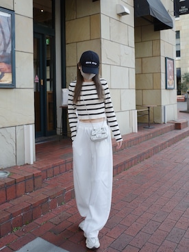 kannaさん（レディース・162cm）の春コーディネート