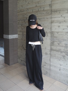 「coca（coca）（コカ）のアイテム」を使った、kannaさん（レディース・162cm）の秋コーディネート