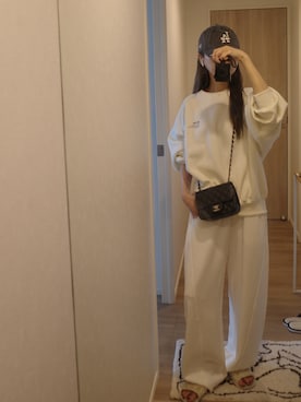 「スウェットパンツ」｜kannaさん（レディース・162cm）の秋コーディネート