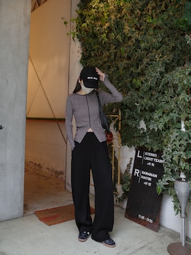 kannaさん（レディース・162cm）の春コーディネート