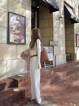 「アイテム（ジャケット/アウター）」を使った、kannaさん（レディース・162cm）の冬コーディネート