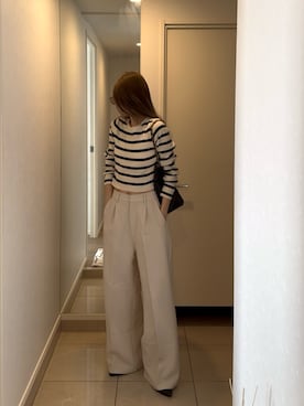 「DouDou（ドゥドゥ）のアイテム」を使った、kannaさん（レディース・162cm）の冬コーディネート