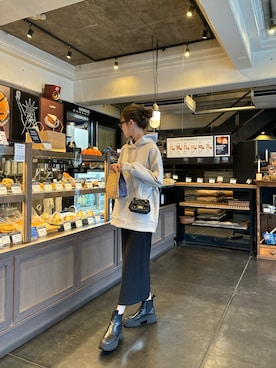 「LOUNGEDRESS（ラウンジドレス）のアイテム」を使った、kannaさん（レディース・162cm）の秋コーディネート