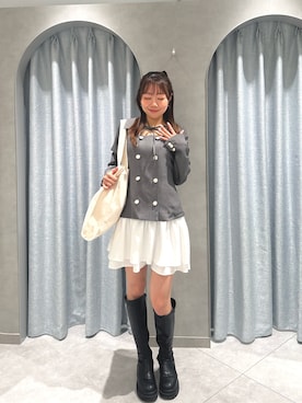 Risaさん（レディース・152cm）の春コーディネート