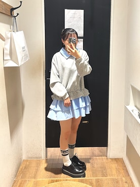 Risaさん（レディース・152cm）の冬コーディネート