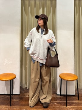 オカモトさん(レディース・155cm)の秋コーディネート