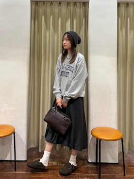 オカモトさん(レディース・155cm)の秋コーディネート