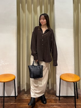 オカモトさん(レディース・155cm)の秋コーディネート
