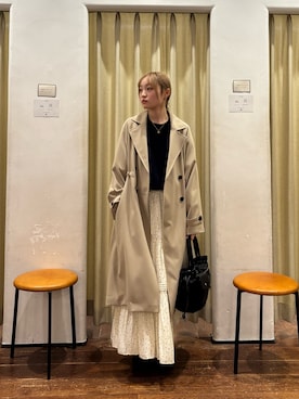 オカモトさん（レディース・155cm）の春コーディネート