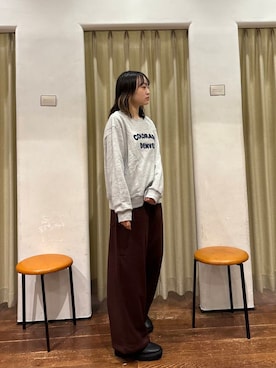 オカモトさん（レディース・155cm）の冬コーディネート
