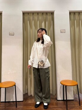 オカモトさん（レディース・155cm）の春コーディネート