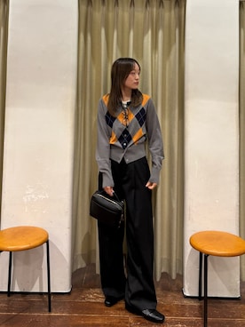 オカモトさん（レディース・155cm）の秋コーディネート