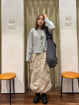 オカモトさん（レディース・155cm）の春コーディネート