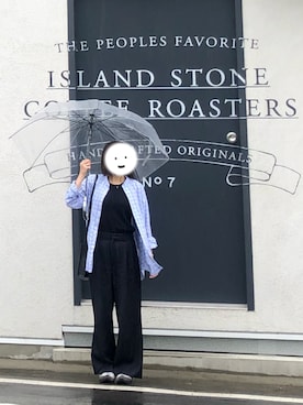 「雨」｜「アイテム（アクセサリー）」を使った、koji_coさん（レディース・157cm）の夏コーディネート