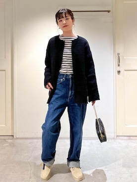 「Americana」｜「アイテム（ジャケット/アウター）」を使った、michiruさん（レディース・156cm）の秋コーディネート