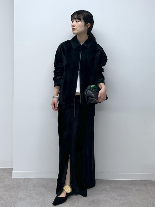 セール】ポニーヘアーライクジップブルゾン（ブルゾン）｜SALON adam