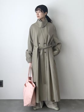 「アイテム（パンプス）」を使った、michiruさん（レディース・156cm・20代）の冬コーディネート