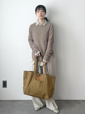 「アイテム（パンプス）」を使った、michiruさん（レディース・156cm・20代）の冬コーディネート