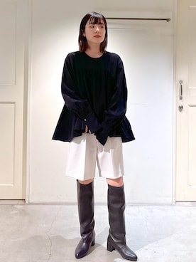 michiruさん（レディース・156cm）の冬コーディネート