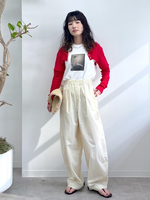 Yasuko Hirano / 平野泰子 ARTプリントコンパクトT（Tシャツ