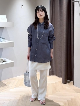 「The Bagmati（ザバグマティ）のアイテム」を使った、michiruさん（レディース・156cm）の春コーディネート