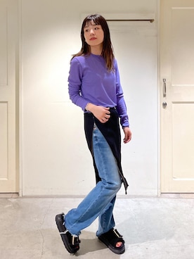 「redcardtokyo」｜michiruさん（レディース・156cm）の夏コーディネート