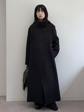 「HARUTA（ハルタ）の【HARUTA（ハルタ） for SALON】別注チャームローファー（ローファー、ブラウン系）」を使った、michiruさん（レディース・156cm）の夏コーディネート