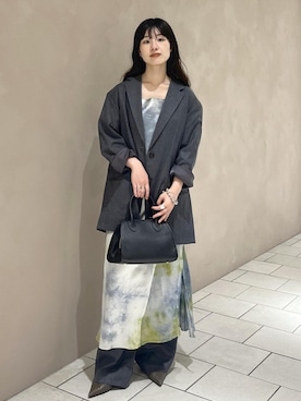 「アイテム（ジャケット/アウター）」を使った、michiruさん（レディース・156cm・20代）の秋コーディネート