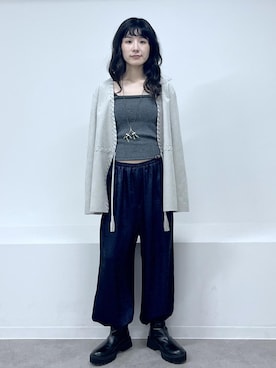 「アイテム（アクセサリー）」を使った、michiruさん（レディース・156cm・20代）の秋コーディネート