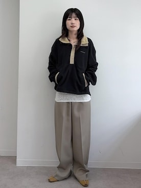 「AMERICANA（アメリカーナ）のアイテム」を使った、michiruさん（レディース・156cm）の夏コーディネート