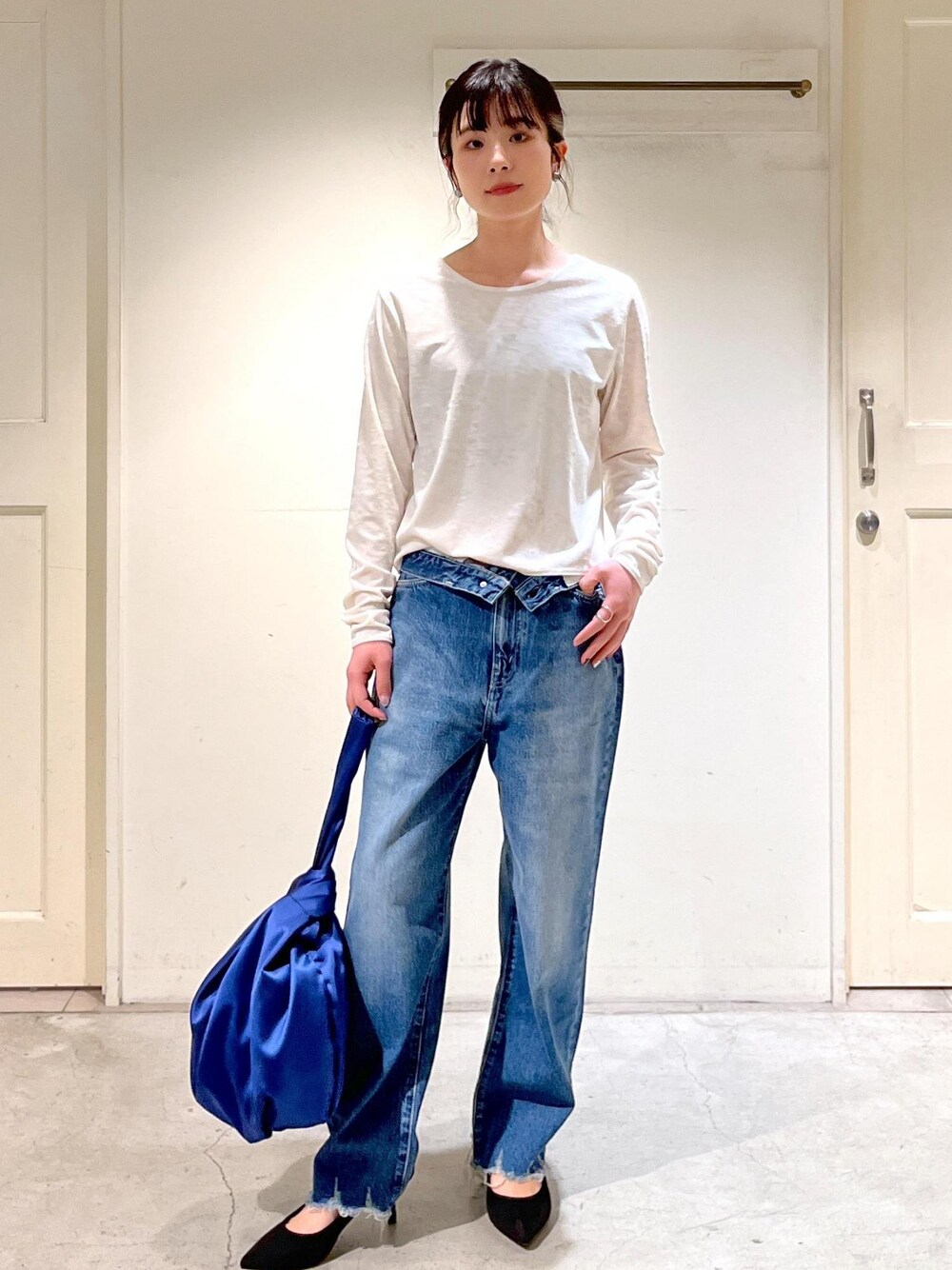 クラッシュベロア2WAYロングスリーブTシャツ【セットアップ対応
