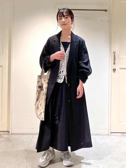 SALON adam et rope' ワンピース キャミワンピース「洗える