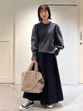 michiruさん（レディース・156cm）の秋コーディネート