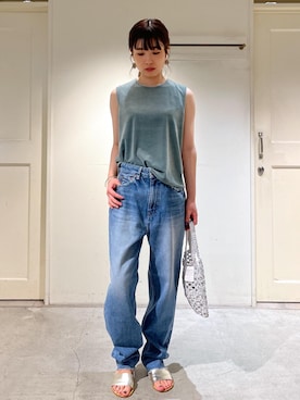 「redcardtokyo」｜michiruさん（レディース・156cm）の夏コーディネート
