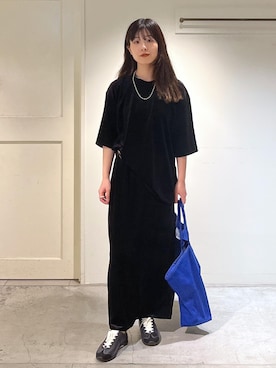 「アイテム（ブローチ/コサージュ）」を使った、michiruさん（レディース・156cm）の夏コーディネート