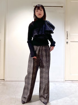 michiruさん（レディース・156cm）の冬コーディネート