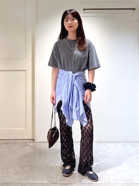 michiruさん（レディース・156cm）の夏コーディネート